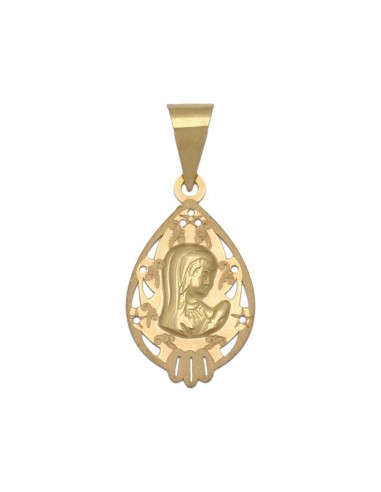 MEDALLA ORO 18KL VIRGEN NIÑA - 11X19MM