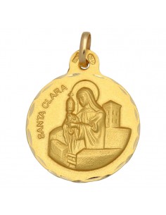 MEDALLA ORO 18KL SANTA...