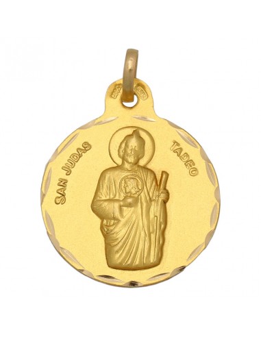 MEDALLA ORO 18KL SAN JUDAS TADEO - 21MM