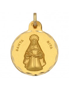 MEDALLA ORO 18 KL SANTA...