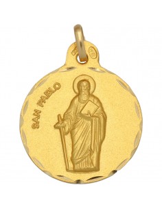 MEDALLA ORO 18KL SAN PABLO...