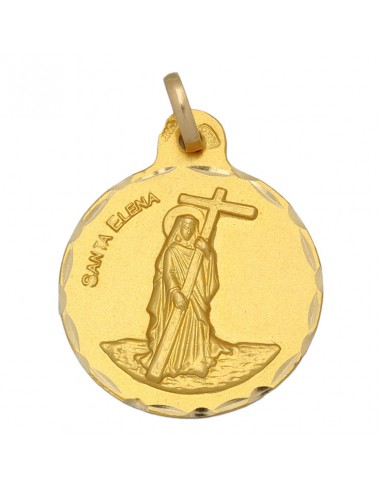 MEDALLA ORO 18 KL SANTA ELENA - 21MM