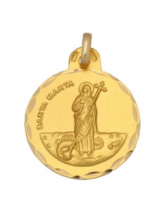 MEDALLA ORO 18KL SANTA...