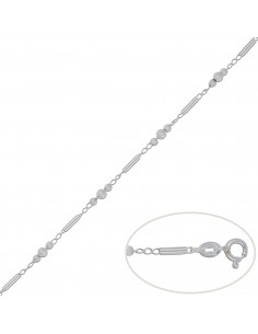 PULSERA BOLAS + BARRAS...