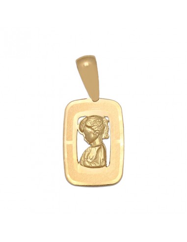 MEDALLA ORO 18KL VIRGEN NIÑA - 10X16MM
