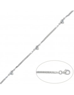 PULSERA POLLITOS PLATA 925MM