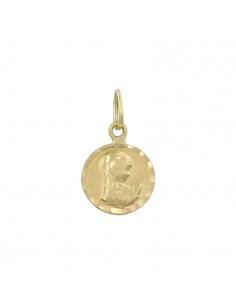 MEDALLA ORO 18KL LENTEJA...