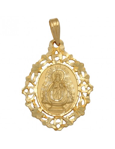 MEDALLA ORO 18KL V.DE LA CABEZA-23X30MM