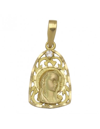 MEDALLA ORO 18KL VIRGEN NIÑA - 13X21MM