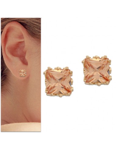 PENDIENTES CORONA ORO 18KL CHAMPAN