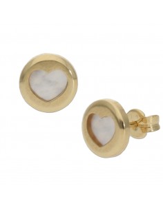 PENDIENTES ORO 18KL CORAZON...