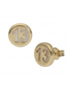 PENDIENTES ORO 18KL Nº13...