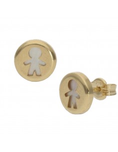 PENDIENTES ORO 18KL NIÑO...