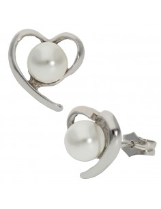 PENDIENTES ORO BLANCO 18KL...