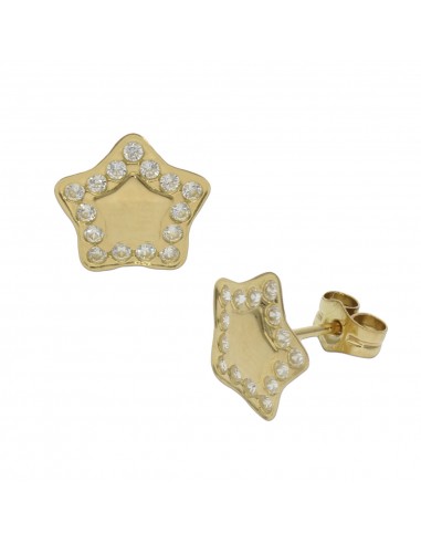 PENDIENTES ORO 18KL ESTRELLAS...