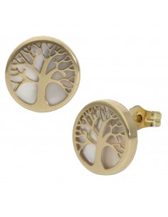 PENDIENTES ORO 18KL ARBOL...