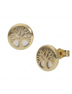PENDIENTES ORO 18KL ARBOL...