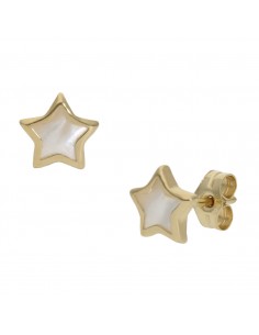 PENDIENTES ORO 18KL NACAR...