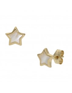 PENDIENTES ORO 18KL NACAR...