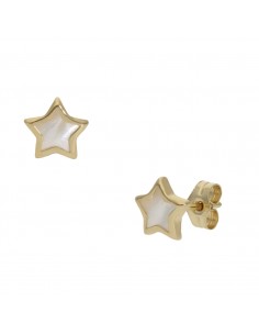 PENDIENTES ORO 18KL NACAR...
