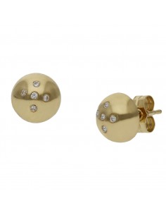 PENDIENTES ORO 18KL MEDIA...