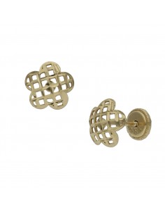PENDIENTES TALLADOS ORO...