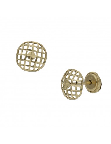 PENDIENTES ORO 18KL REDONDOS - 7MM