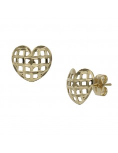 PENDIENTES ORO 18KL CORAZON...