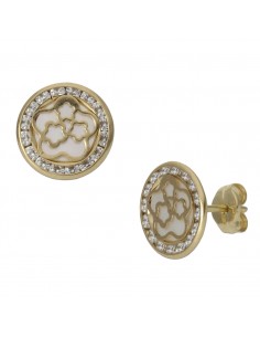 PENDIENTES ORO 18KL NACAR...