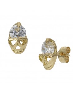 PENDIENTES ORO 18KL NACAR...