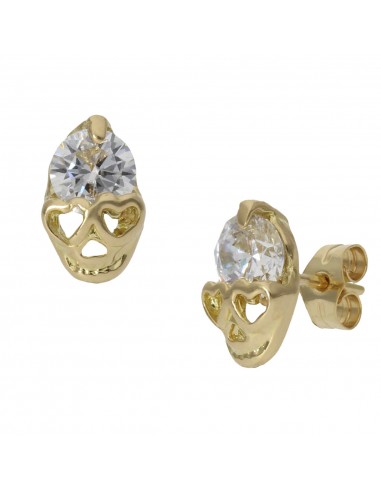 PENDIENTES ORO 18KL NACAR FLOR - 9.50MM