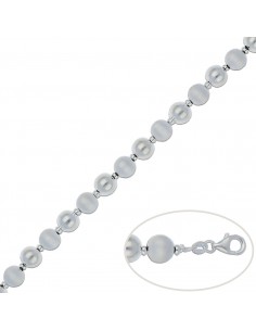 PULSERA BOLAS PLATA 925MM -...