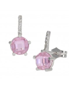 PENDIENTES ORO BLANCO 18KL...