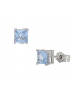 PENDIENTES ORO BLANCO 18KL...