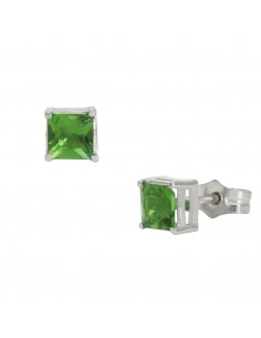 PENDIENTES ORO BLANCO 18KL...