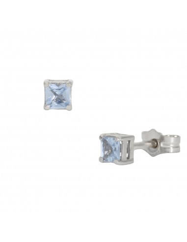 PENDIENTES ORO BLANCO 18KL AGUA...