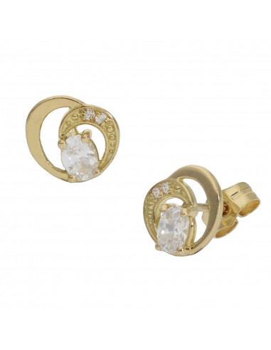 PENDIENTES ORO 18KL CIRCONITAS