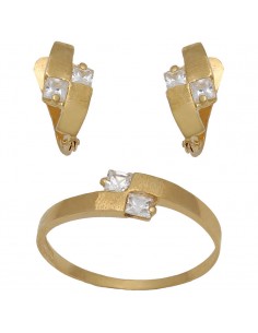 PENDIENTES EN ORO DE 18KL