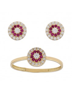 PENDIENTES CIRCULO ORO 18KL...