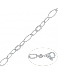 PULSERA ESLABONES PLATA 925MM