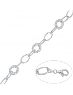 PULSERA ESLABONES PLATA 925MM
