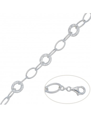 PULSERA ESLABONES PLATA 925MM