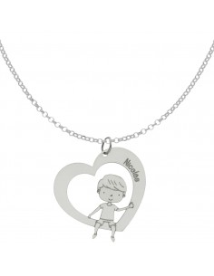 GARGANTILLA CORAZON + NIÑO...