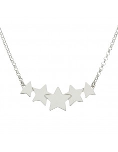GARGANTILLA ESTRELLAS PLATA...