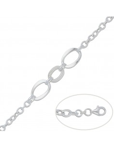 PULSERA ESLABONES PLATA 925MM
