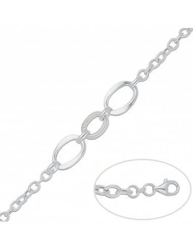 PULSERA ESLABONES PLATA 925MM
