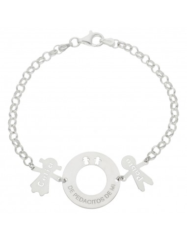 PULSERA · DE PEDACITOS DE MI · PLATA...