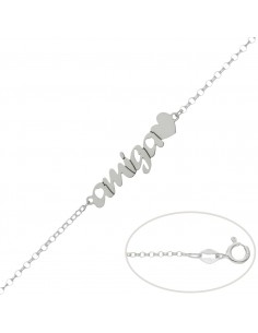 PULSERA AMIGA + CORAZON...