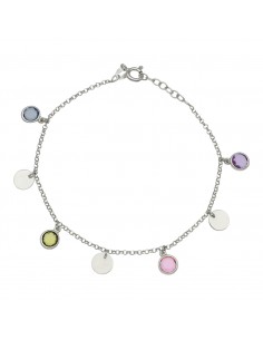 PULSERA CIIRCULOS + PIEDRAS...