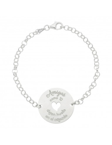 PULSERA LIBRO PROFE PLATA 925MM